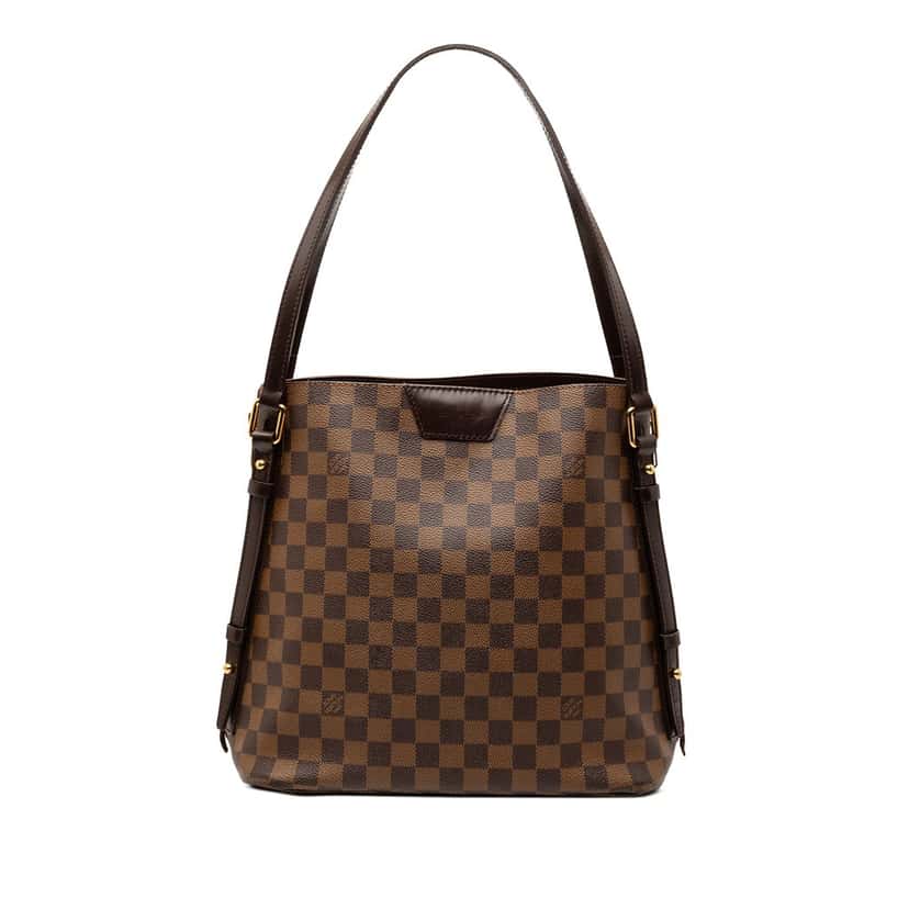 Louis Vuitton Damier Ebene Cabas Rivington Brown Very good condition - Front View