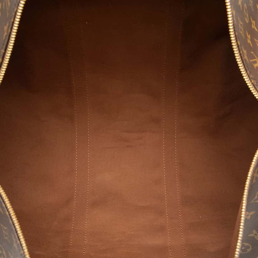 Louis Vuitton Monogram Keepall 50 Brown Very good condition - Model View
