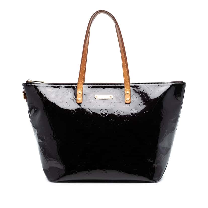 Louis Vuitton Monogram Vernis Bellevue GM Purple Leather Very good condition - Front View