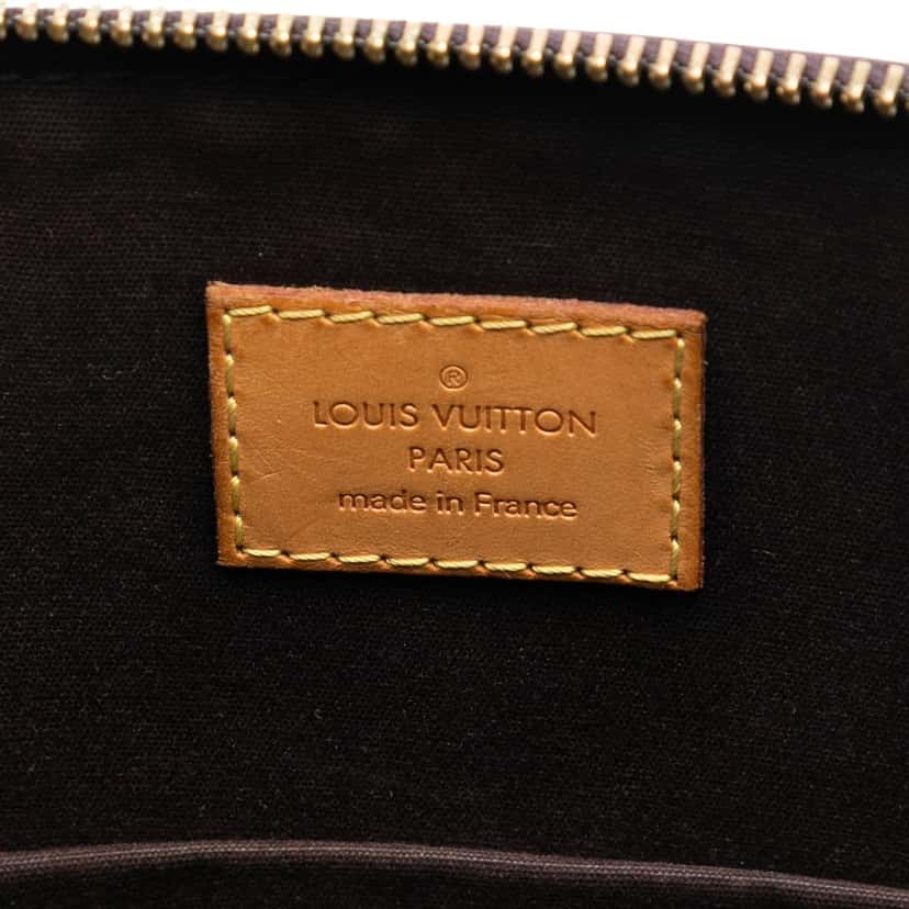 Louis Vuitton Monogram Vernis Bellevue GM Purple Leather Very good condition - Box View