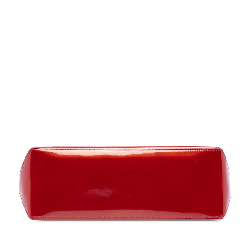 Louis Vuitton Monogram Vernis Wilshire PM Red Leather Very good condition - Inside View