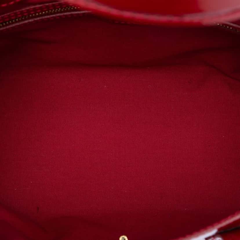 Louis Vuitton Monogram Vernis Wilshire PM Red Leather Very good condition - Model View