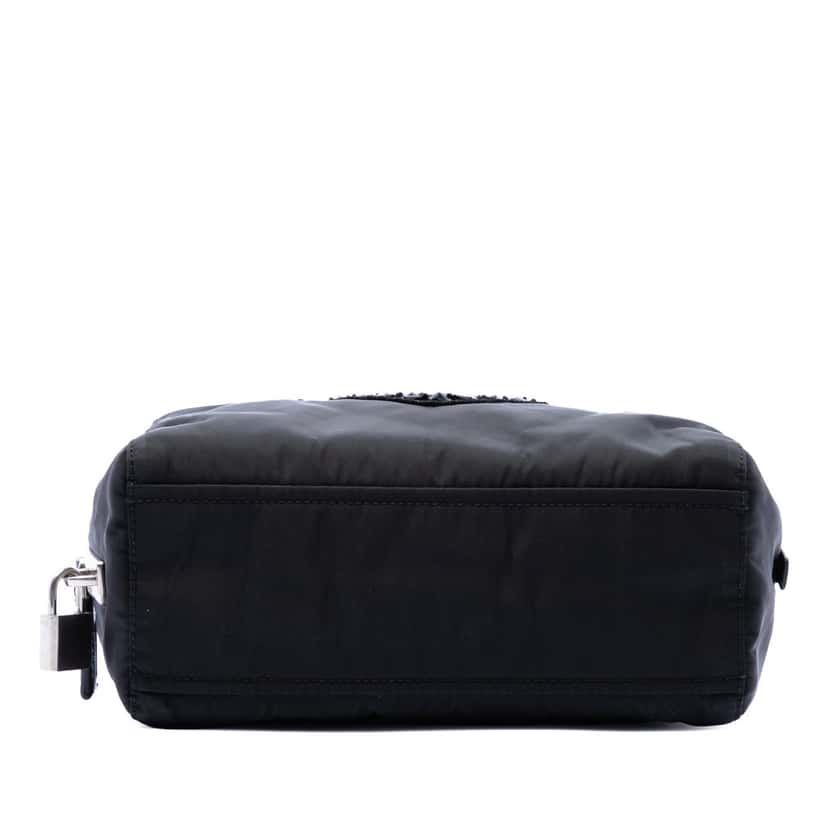 Prada Tessuto Beaded Handbag Black Very good condition - Inside View