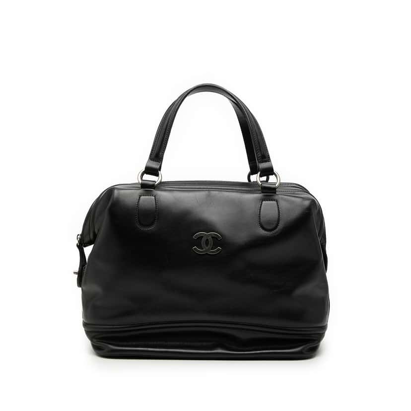 Chanel CC Calfskin Bowler Bag