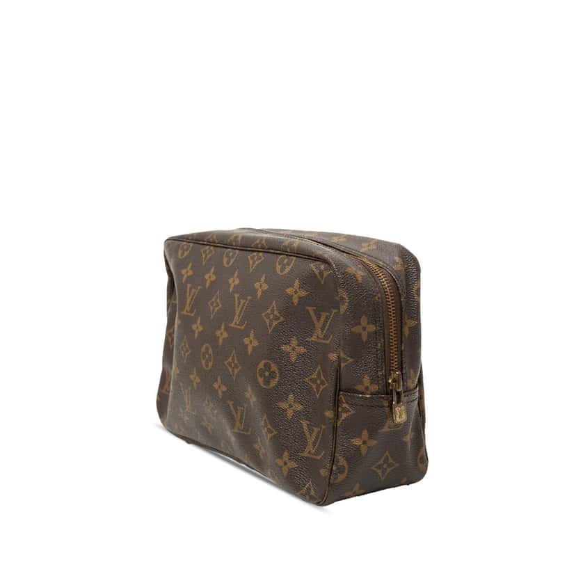 Louis Vuitton Monogram Trousse Toilette 28 Brown Very good condition - Back View