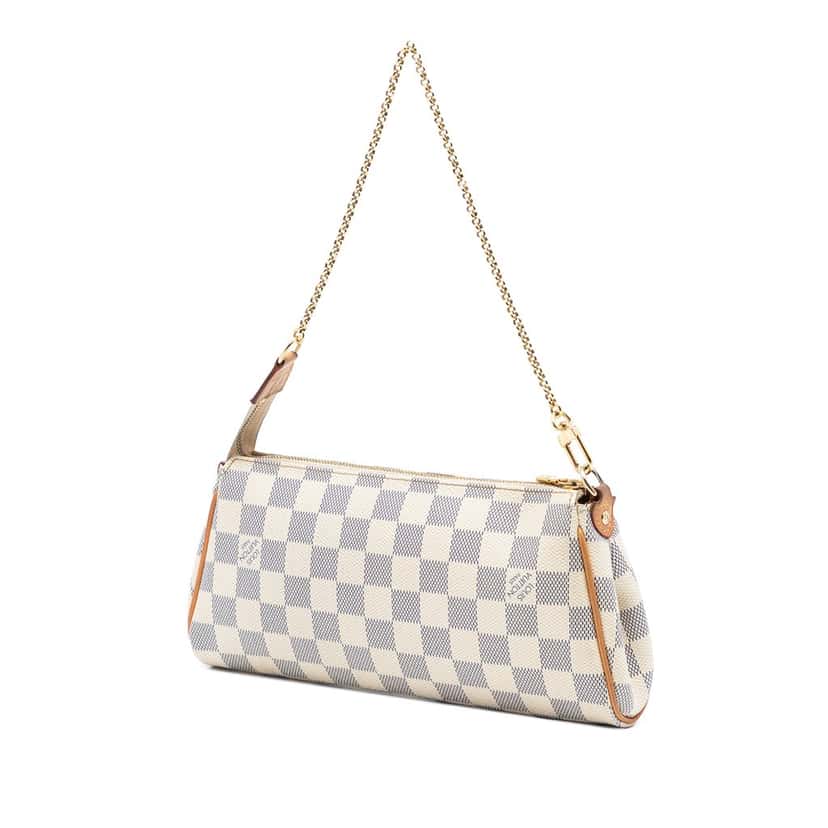 Louis Vuitton Damier Azur Eva White Very good condition - Back View