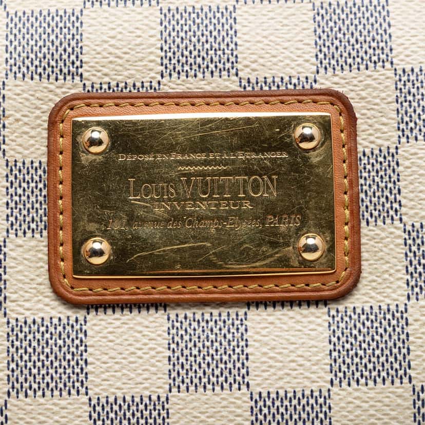 Louis Vuitton Damier Azur Eva White Very good condition - Model View
