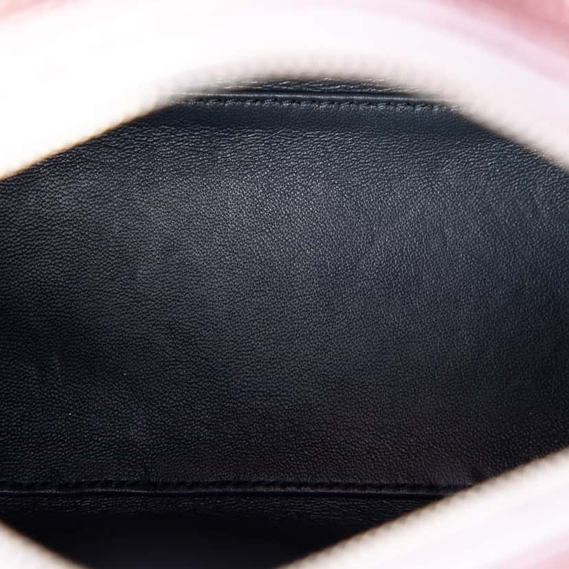 Dior Medium Metallic Patent Microcannage Lady Dior Purple Leather Very good condition - Model View