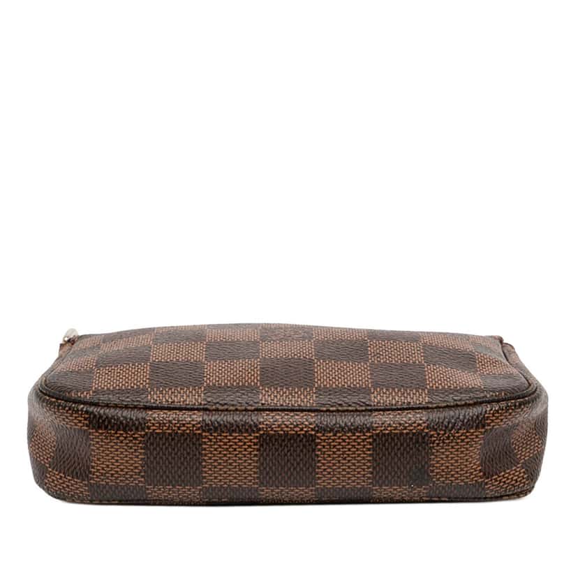 Louis Vuitton Damier Ebene Mini Pochette Accessoires Brown Very good condition - Inside View