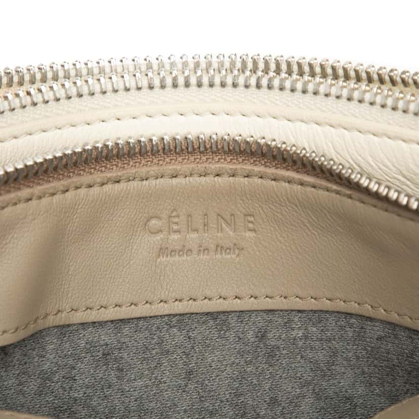 Celine Large Tricolor Lambskin Trio Crossbody Yellow Leather Very good condition - Box View