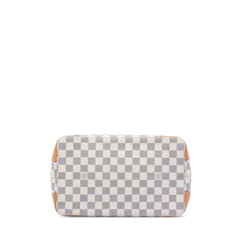 Louis Vuitton Damier Azur Hampstead PM White Very good condition - Inside View