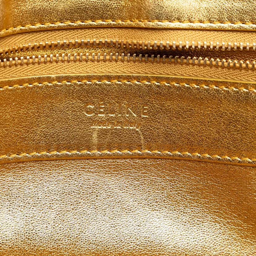 Celine Bicolor Lambskin Horizontal Cabas Tote Beige Leather Very good condition - Box View