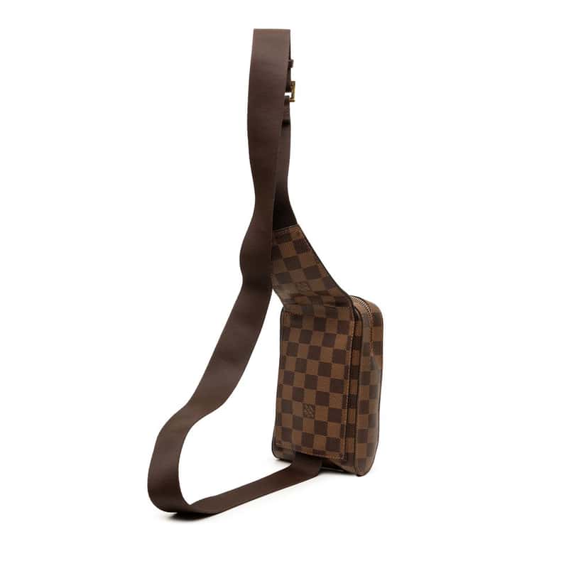 Louis Vuitton Damier Ebene Geronimos Brown Very good condition - Back View