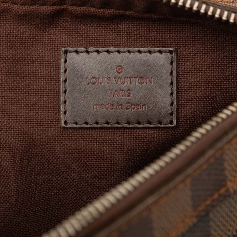 Louis Vuitton Damier Ebene Geronimos Brown Very good condition - Box View