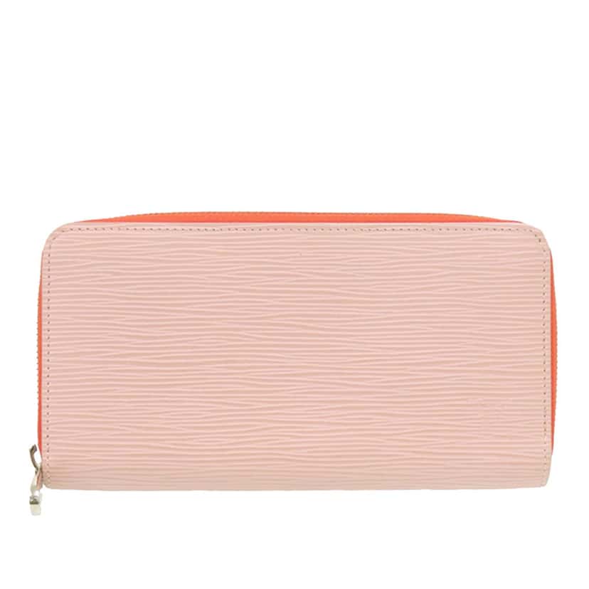 Louis Vuitton Epi Zippy Long Wallet Pink Leather Very good condition - Front View