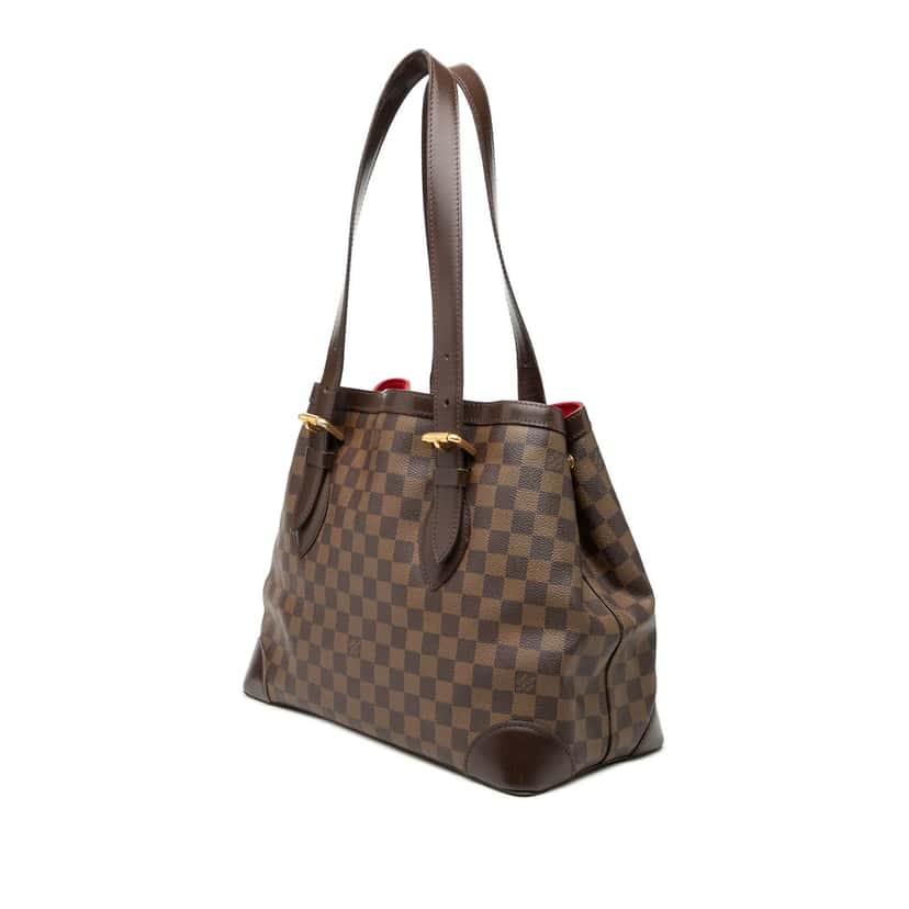 Louis Vuitton Damier Ebene Hampstead MM Brown Very good condition - Back View