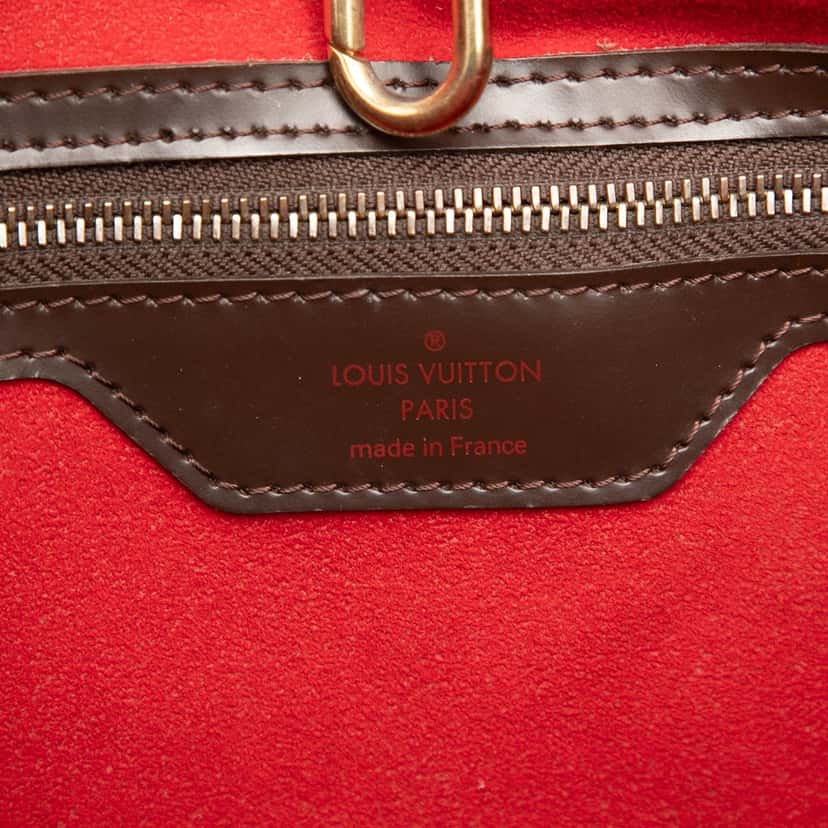 Louis Vuitton Damier Ebene Hampstead MM Brown Very good condition - Box View