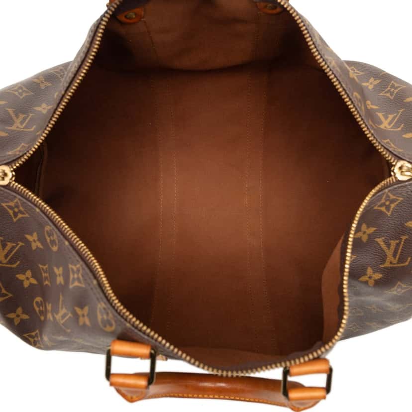 Louis Vuitton Monogram Keepall Bandouliere 45 Brown Very good condition - Model View