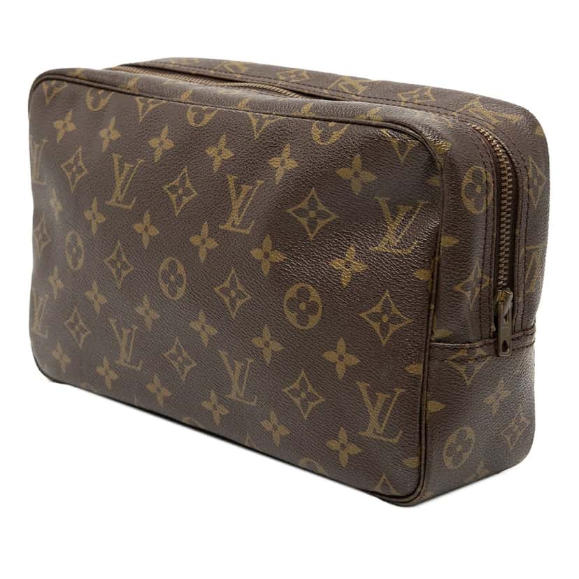 Louis Vuitton Monogram Trousse Toilette 28 Brown Very good condition - Back View