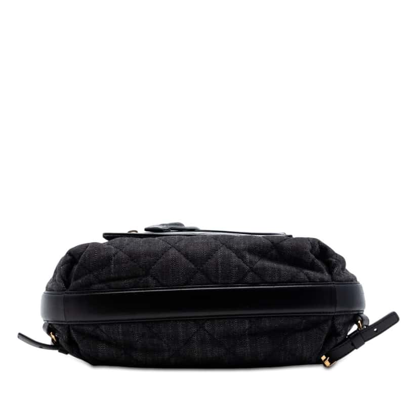Chanel CC Quilted Denim and Calfskin Backpack Other Very good condition - Inside View