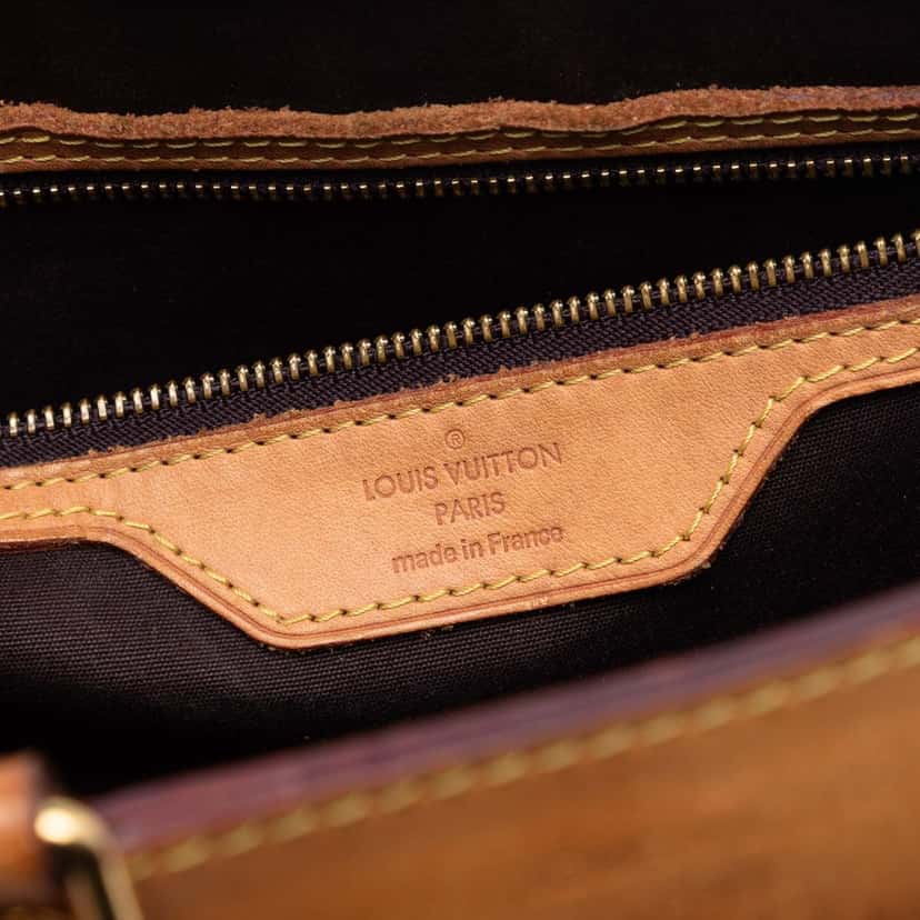 Louis Vuitton Monogram Vernis Brea MM Purple Leather Very good condition - Box View