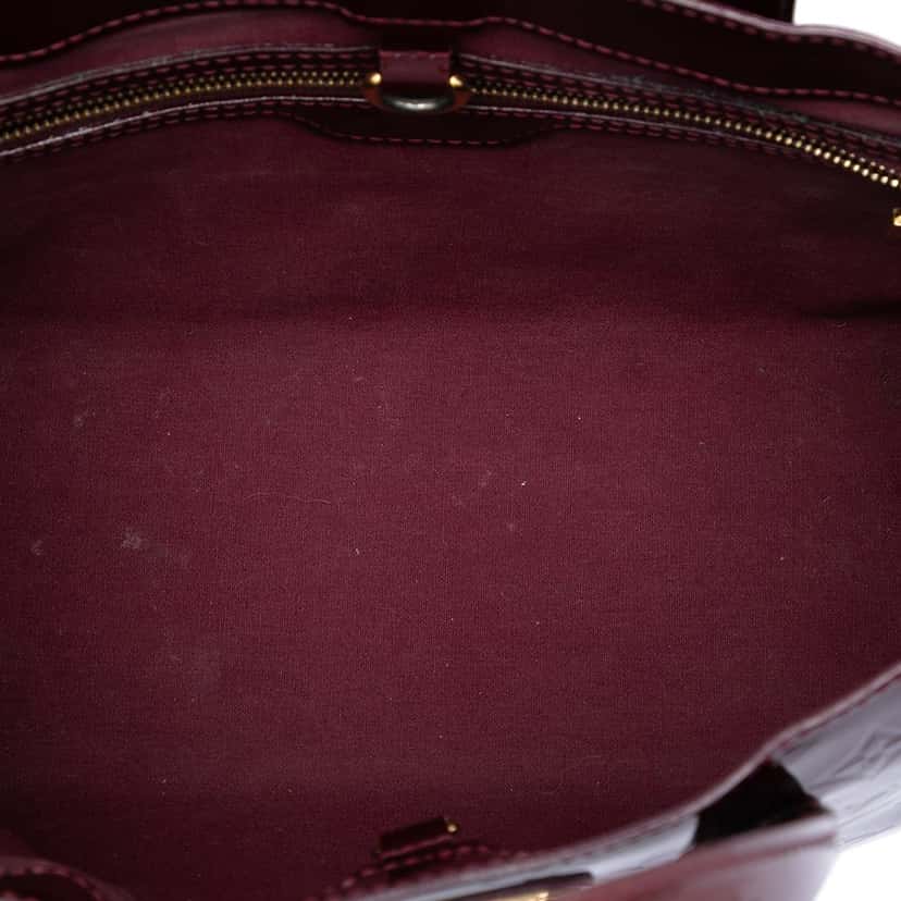 Louis Vuitton Monogram Vernis Wilshire PM Red Leather Very good condition - Model View