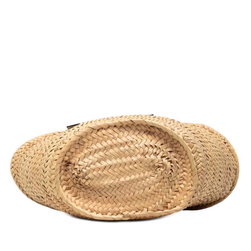 LOEWE Medium Raffia Anagram Basket Tote Beige Very good condition - Inside View