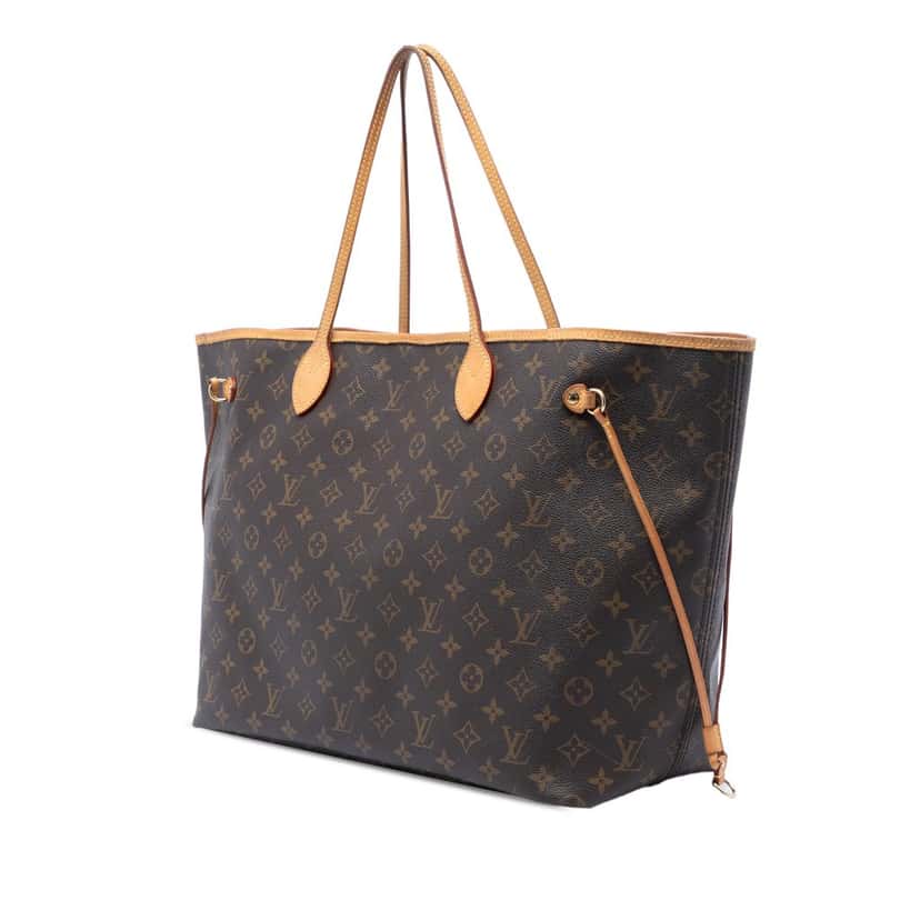 Louis Vuitton Monogram Neverfull GM Brown Very good condition - Back View