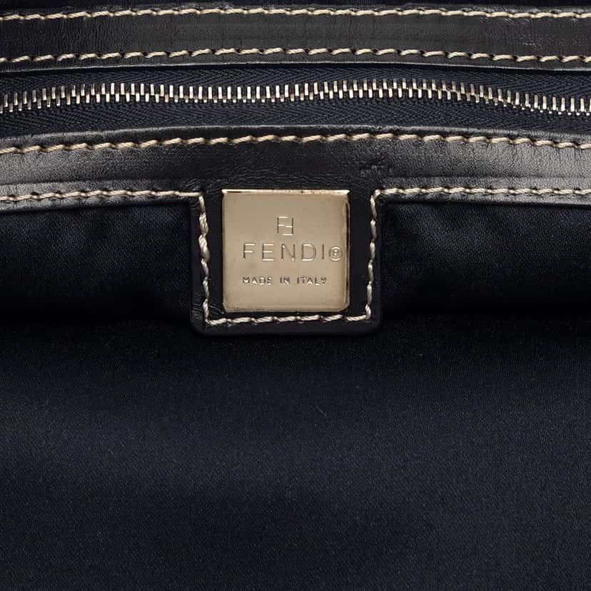 Fendi Zucchino Canvas Tote Beige Very good condition - Box View