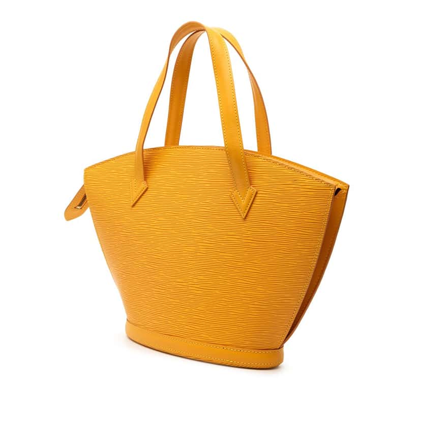 Louis Vuitton Epi Saint Jacques PM Short Strap Yellow Leather Very good condition - Back View