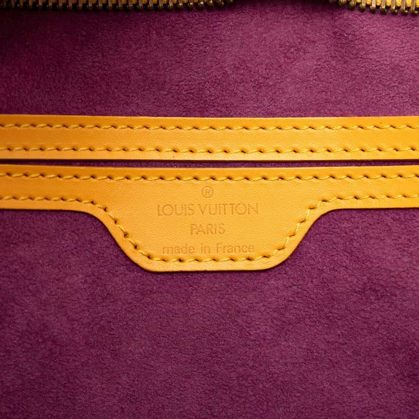 Louis Vuitton Epi Saint Jacques PM Short Strap Yellow Leather Very good condition - Box View