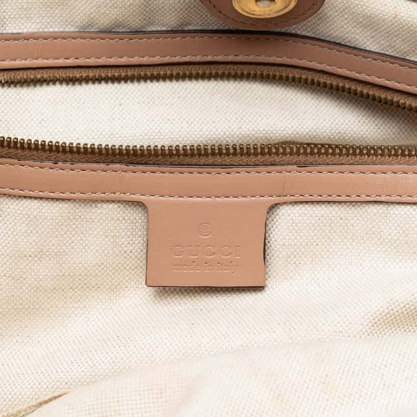 Gucci Large GG Canvas Scarlett Tote Beige Very good condition - Box View