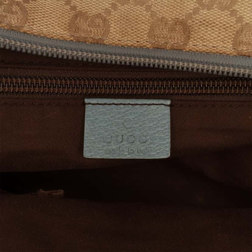 Gucci GG Canvas Web Tote Beige Very good condition - Box View