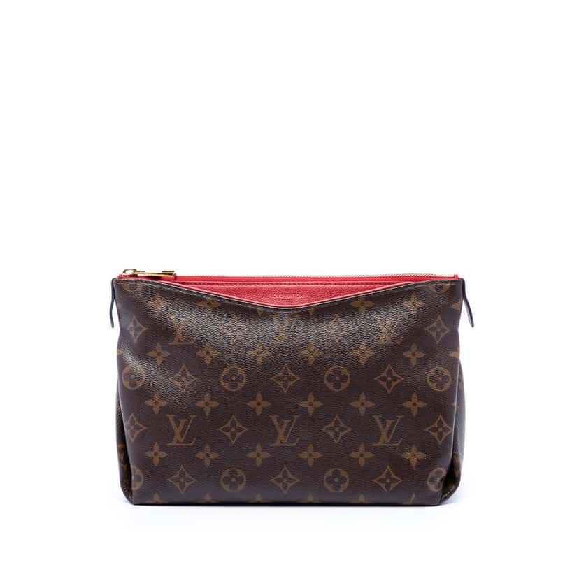 Louis Vuitton Monogram Pallas Beauty Case Brown Very good condition - Front View