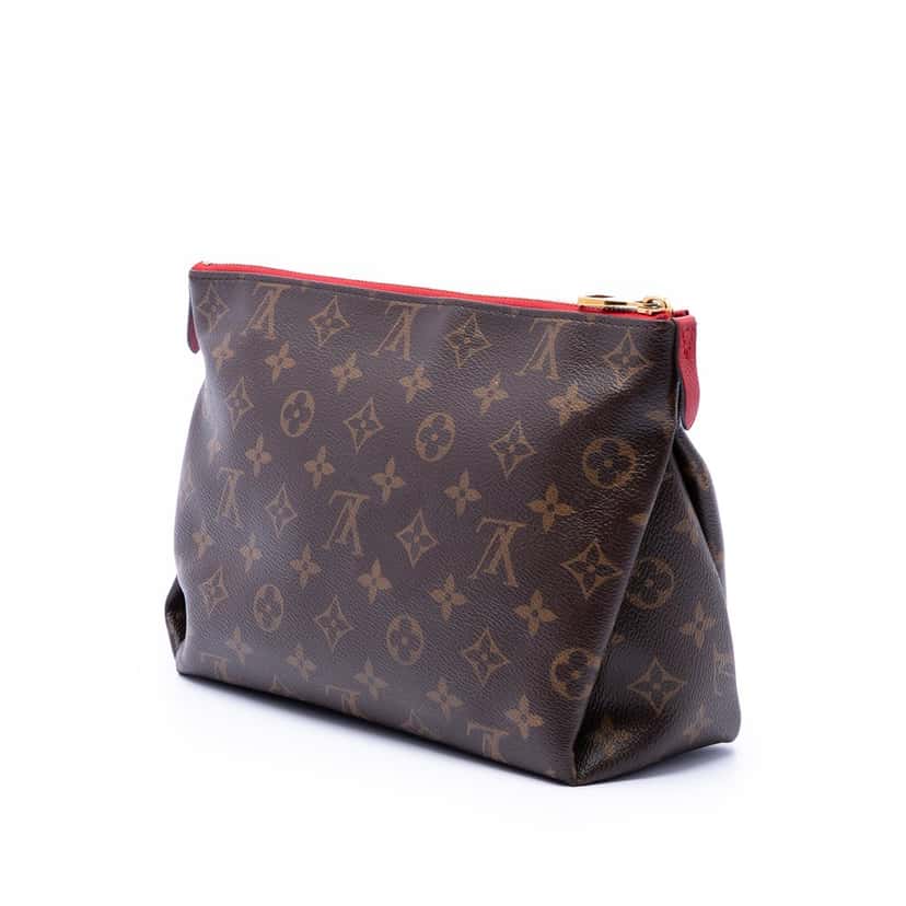 Louis Vuitton Monogram Pallas Beauty Case Brown Very good condition - Back View