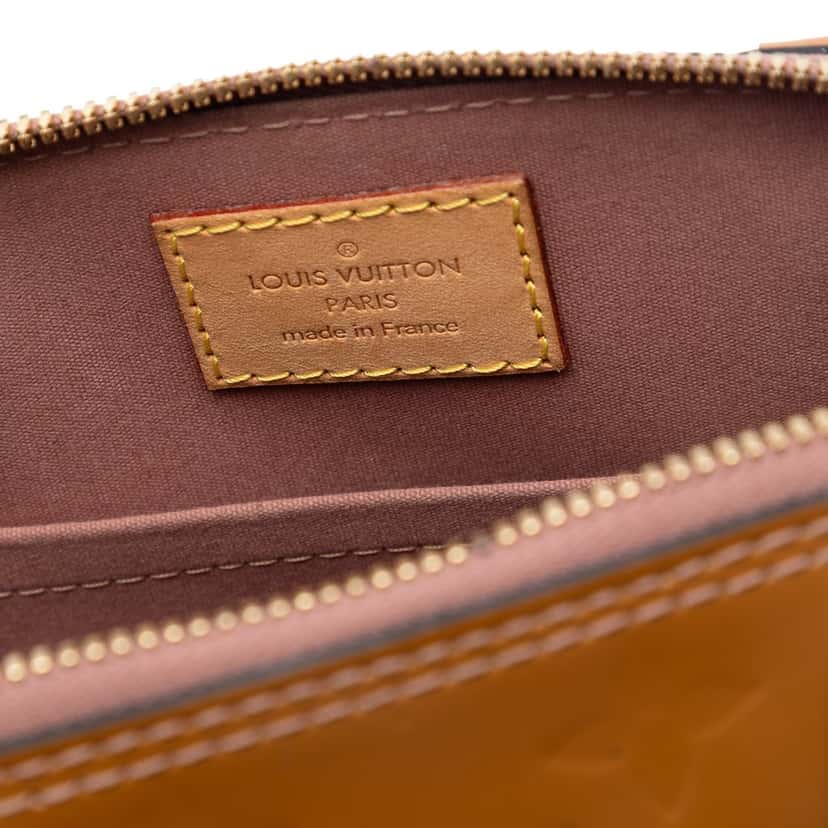 Louis Vuitton Monogram Vernis Alma BB Brown Leather Very good condition - Box View