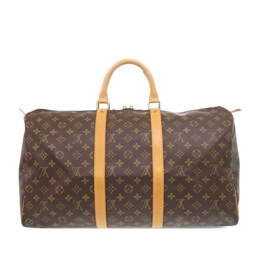 Louis Vuitton Monogram Keepall 50 Brown Very good condition - Back View