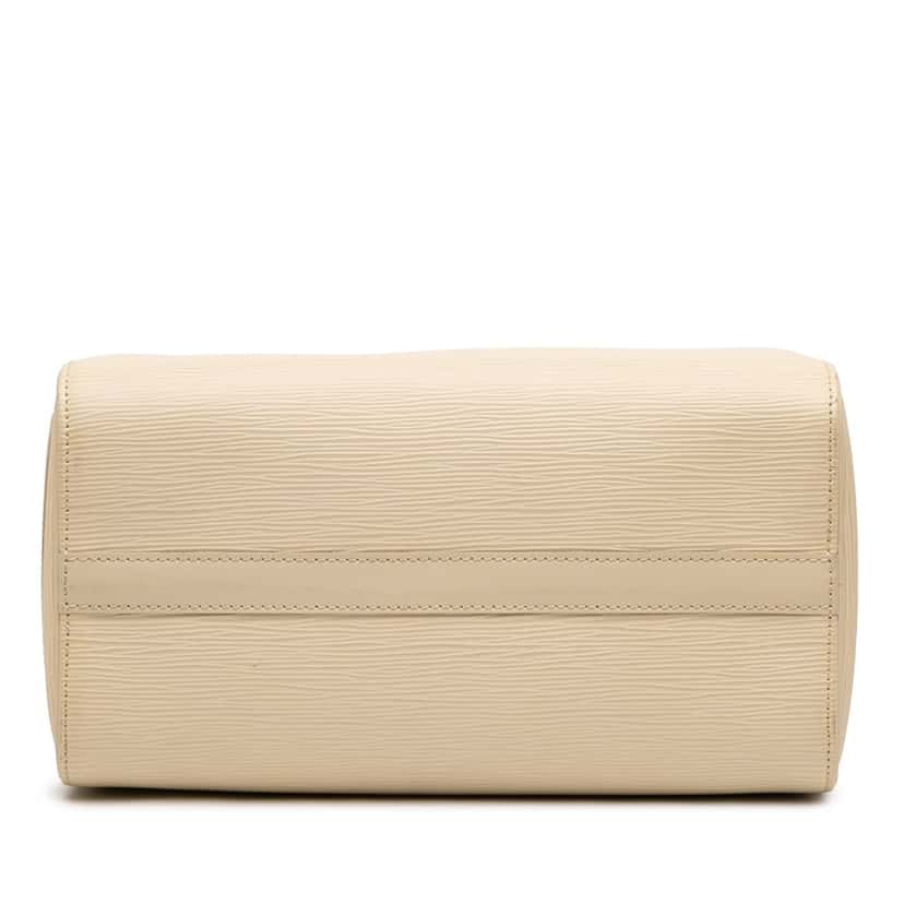 Louis Vuitton Epi Speedy 25 White Leather Very good condition - Inside View