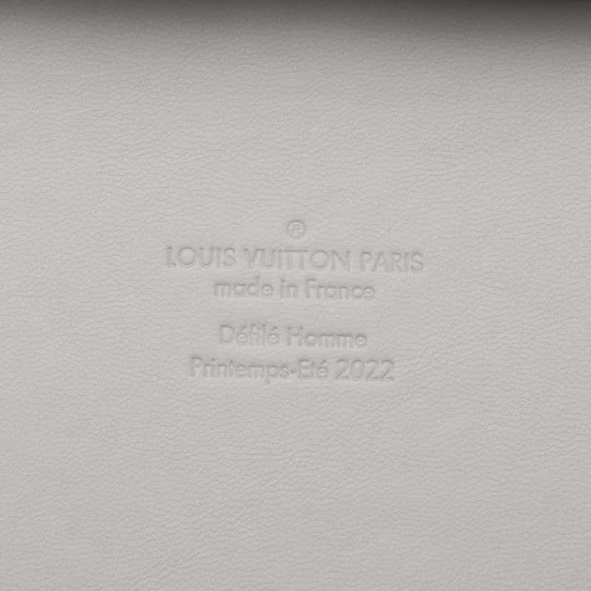 Louis Vuitton Damier Glitter Briefcase Trunk Silver Leather Very good condition - Box View