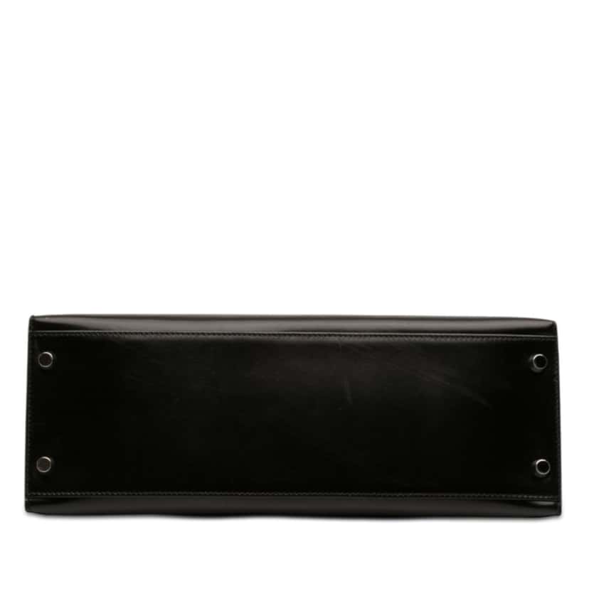 Hermès Box Calf Kelly II Sellier 32 Black Leather Very good condition - Inside View
