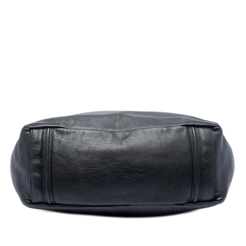Chanel Large Lambskin Mademoiselle Lock Jewelry Chain Tote Black Leather Very good condition - Inside View