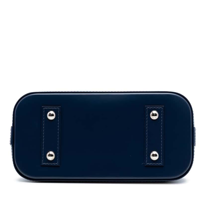 Louis Vuitton Epi Alma BB Blue Leather Very good condition - Inside View