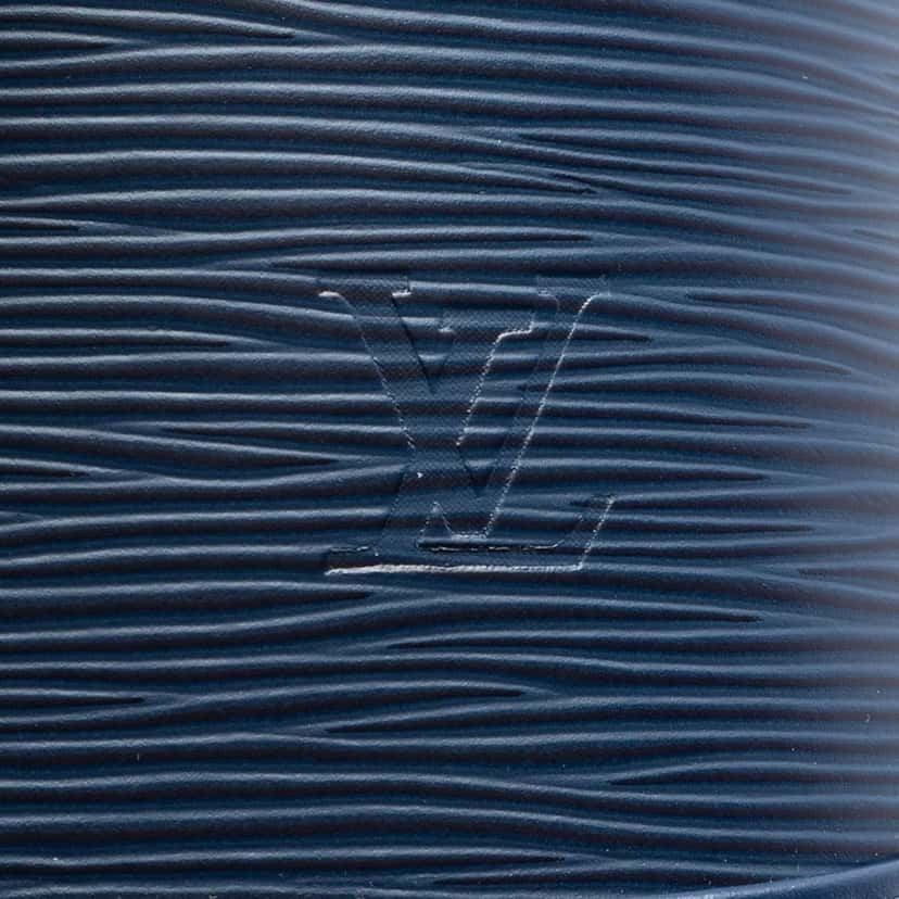 Louis Vuitton Epi Alma BB Blue Leather Very good condition - Box View