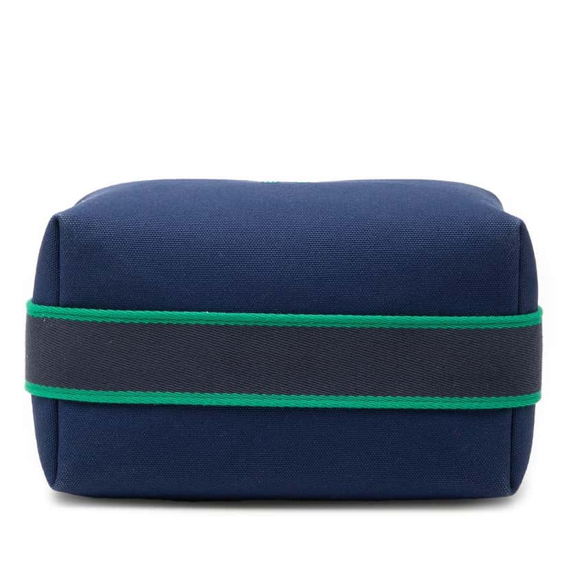 Hermès Small Toile Bride A Brac Case Blue Very good condition - Inside View