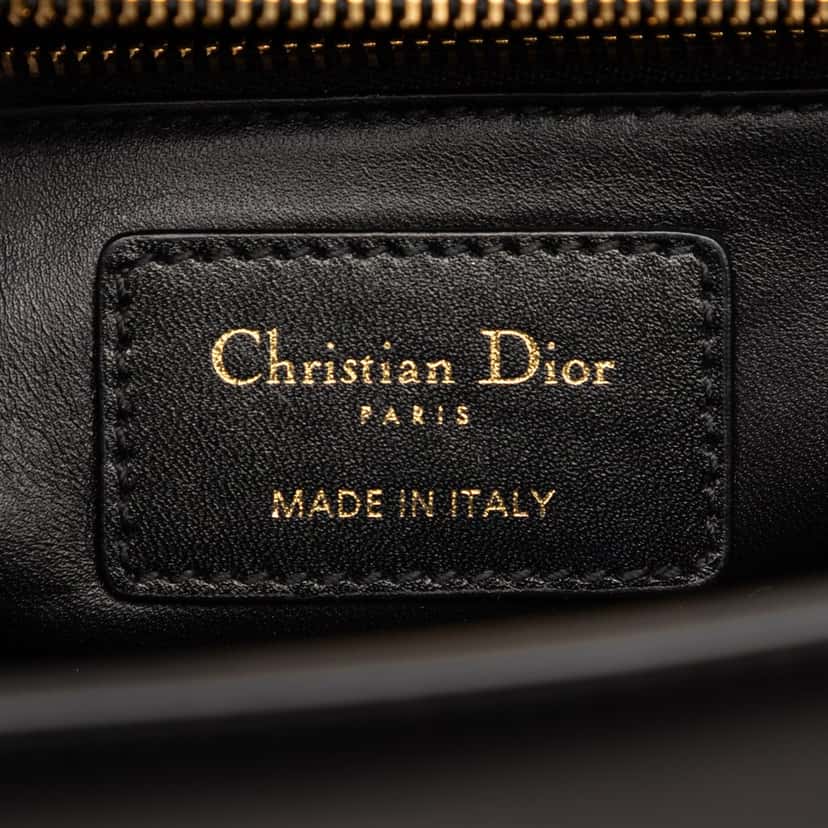 Dior Leather 30 Montaigne Flap Black Leather Very good condition - Box View