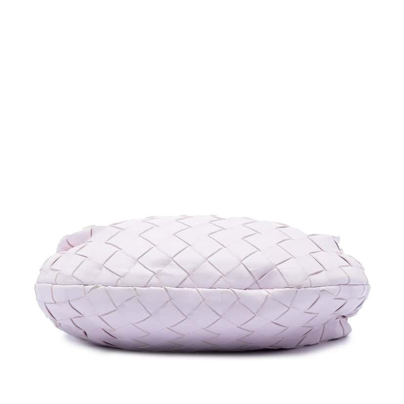Bottega Veneta Mini Nappa Intrecciato Jodie Pink Leather Very good condition - Inside View