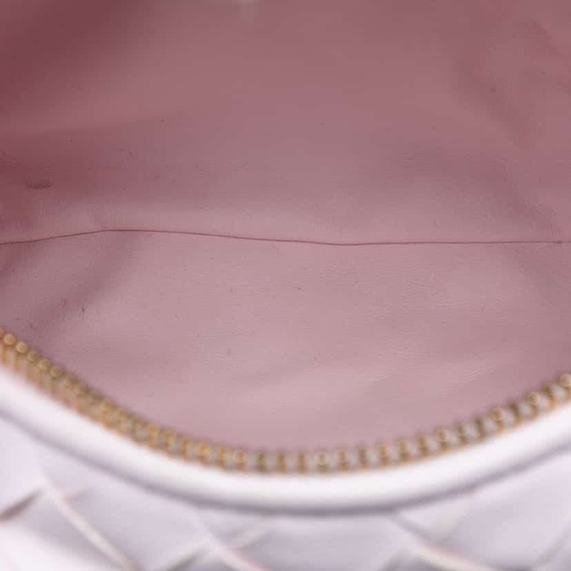 Bottega Veneta Mini Nappa Intrecciato Jodie Pink Leather Very good condition - Model View