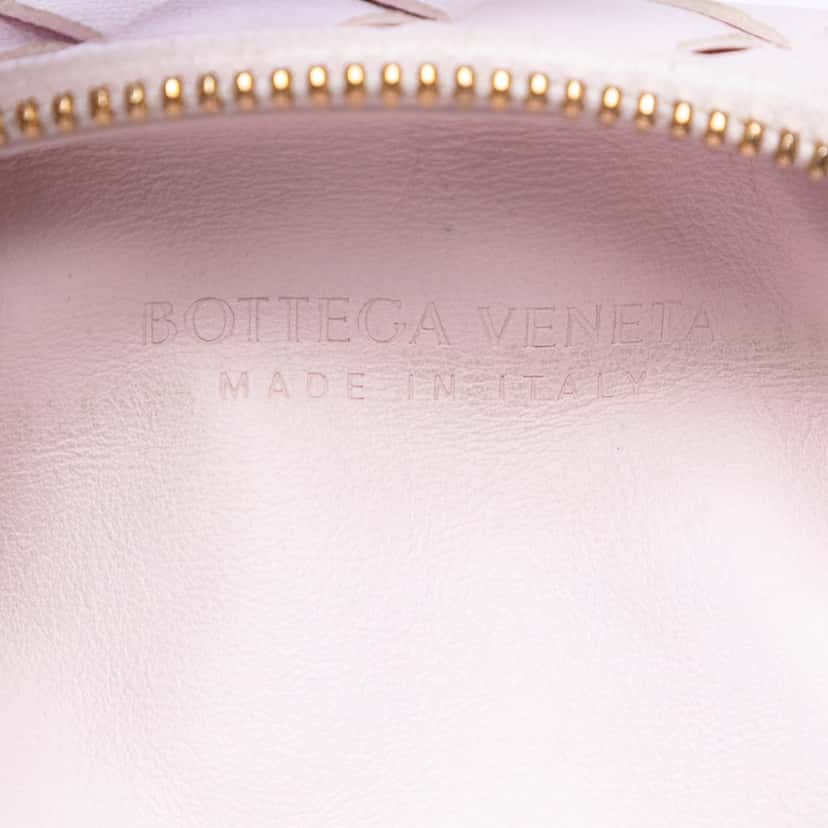 Bottega Veneta Mini Nappa Intrecciato Jodie Pink Leather Very good condition - Box View