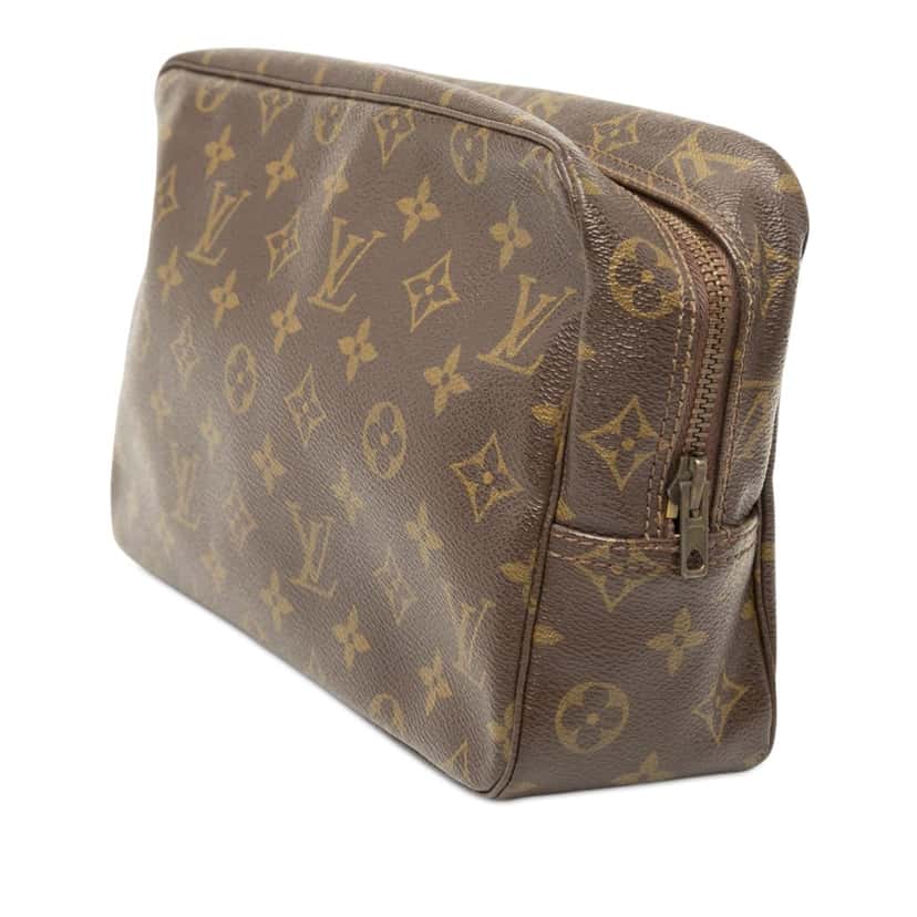 Louis Vuitton Monogram Trousse Toilette 28 Brown Never worn, with tag - Back View