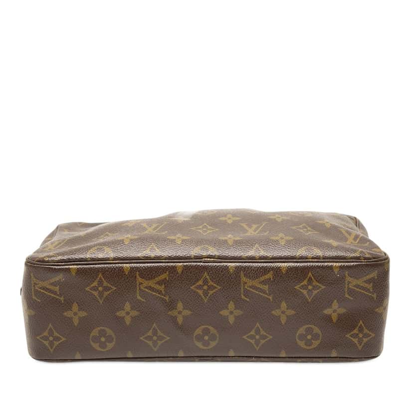 Louis Vuitton Monogram Trousse Toilette 28 Brown Never worn, with tag - Inside View